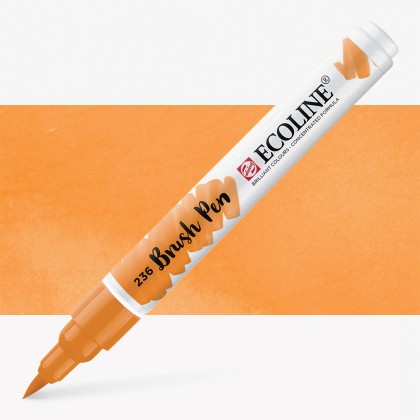 Talens : Ecoline : Fırça Uçlu Kalem : Light Orange