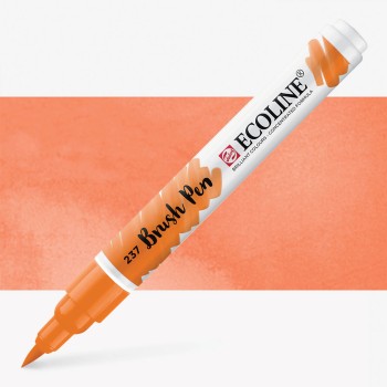 Talens : Ecoline : Fırça Uçlu Kalem : Deep Orange