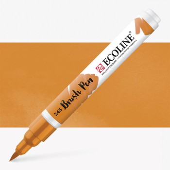 Talens : Ecoline : Fırça Uçlu Kalem : Saffron Yellow