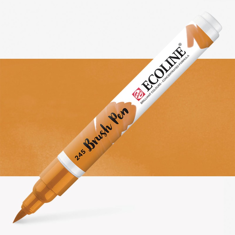 Talens : Ecoline : Fırça Uçlu Kalem : Saffron Yellow