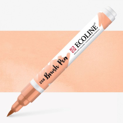 Talens : Ecoline : Fırça Uçlu Kalem : Apricot