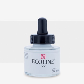 Talens : Ecoline : Sıvı Sulu Boya : 30 ml : White