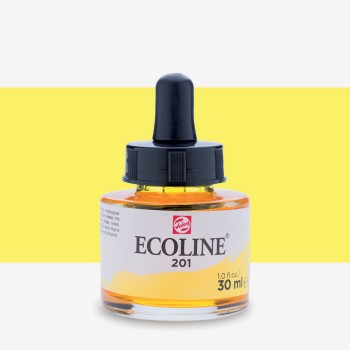 Talens : Ecoline : Sıvı Sulu Boya : 30 ml : Light Yellow