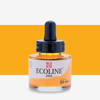 Talens : Ecoline : Sıvı Sulu Boya : 30 ml : Deep Yellow