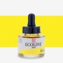 Talens : Ecoline : Sıvı Sulu Boya : 30 ml : Lemon Yellow (Primary)