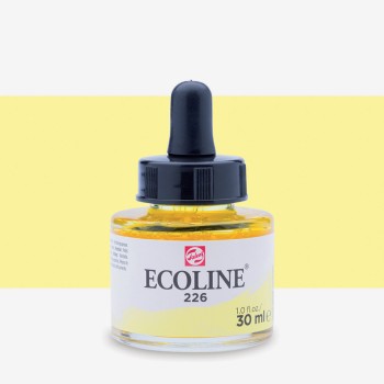 Talens : Ecoline : Sıvı Sulu Boya : 30 ml : Pastel Yellow