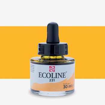 Talens : Ecoline : Sıvı Sulu Boya : 30 ml : Gold Ochre