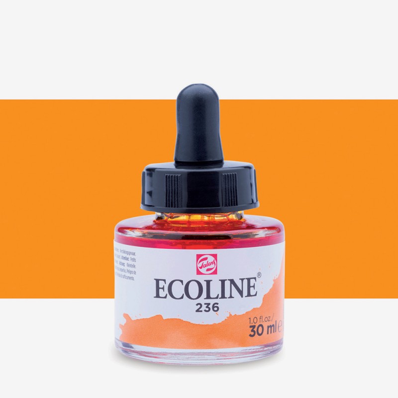 Talens : Ecoline : Sıvı Sulu Boya : 30 ml : Light Orange