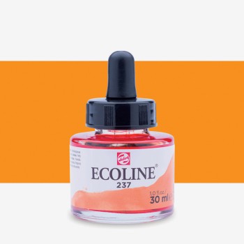 Talens : Ecoline : Sıvı Sulu Boya : 30 ml : Deep Orange