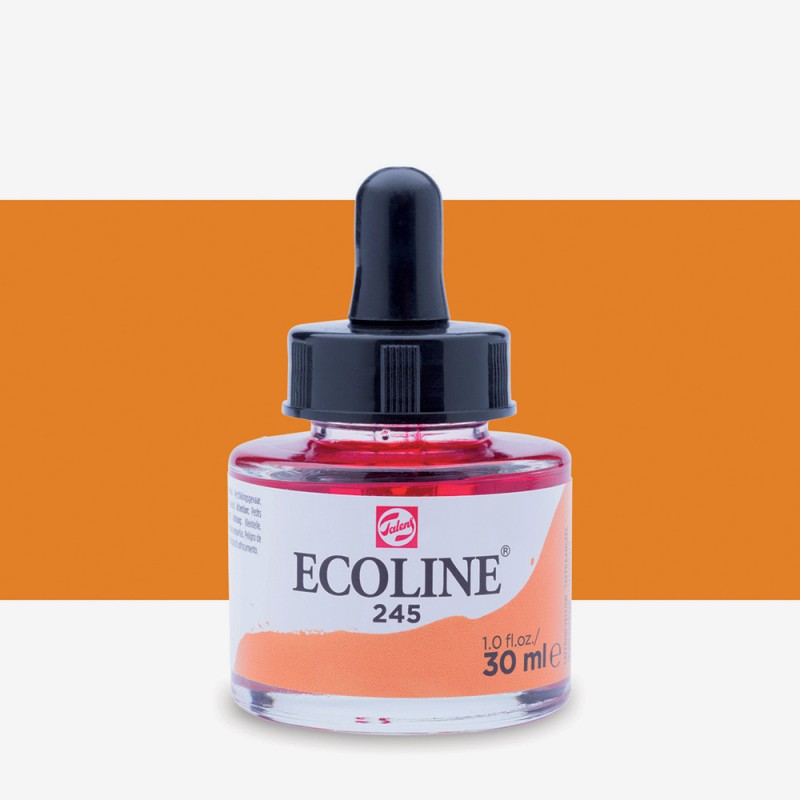 Talens : Ecoline : Sıvı Sulu Boya : 30 ml : Saffron Yellow