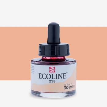 Talens : Ecoline : Sıvı Sulu Boya : 30 ml : Apricot