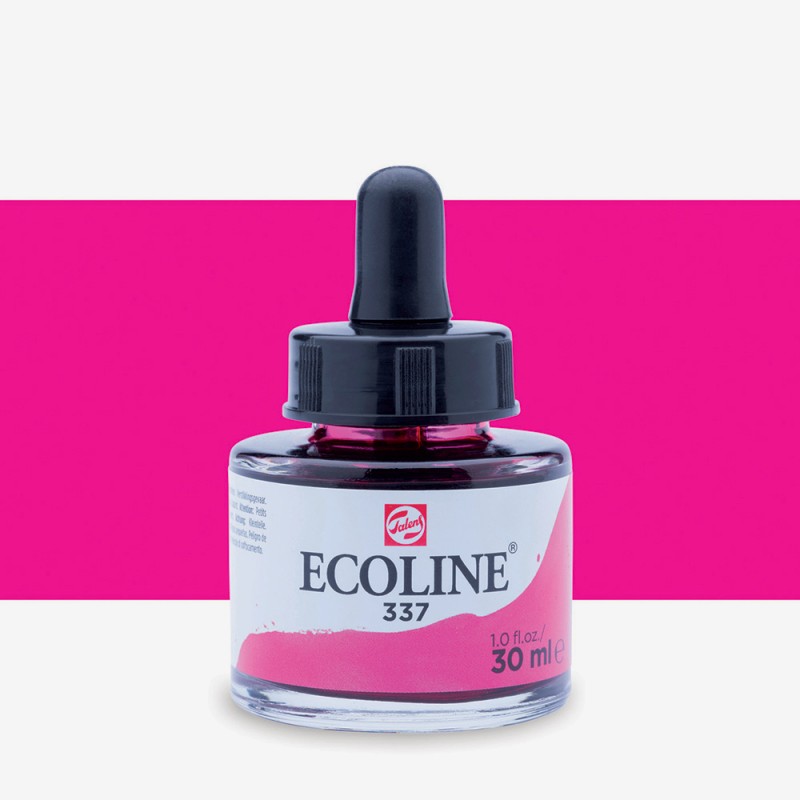 Talens : Ecoline : Sıvı Sulu Boya : 30 ml : Magenta