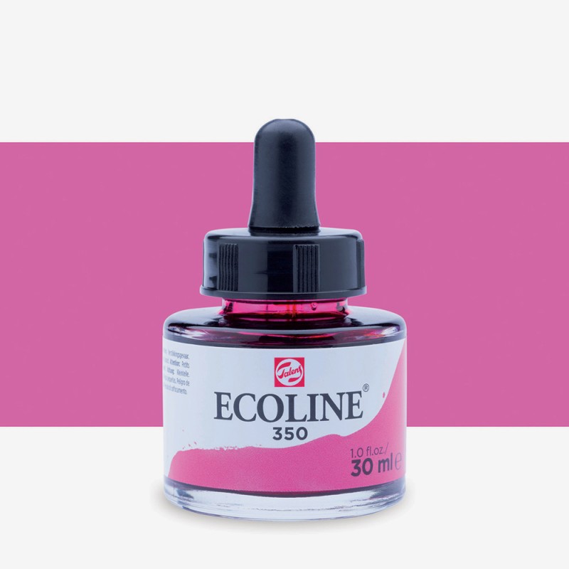 Talens : Ecoline : Sıvı Sulu Boya : 30 ml : Fuchsia