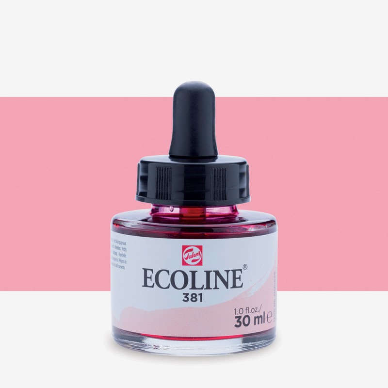 Talens : Ecoline : Sıvı Sulu Boya : 30 ml : Pastel Red 
