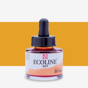Talens : Ecoline : Sıvı Sulu Boya : 30 ml : Deep Ochre