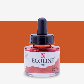 Talens : Ecoline : Sıvı Sulu Boya : 30 ml : Burnt Sienna