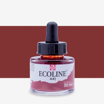Talens : Ecoline : Sıvı Sulu Boya : 30 ml : Mahogany