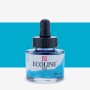 Talens : Ecoline : Sıvı Sulu Boya : 30 ml : Turquoise Blue