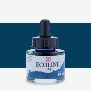 Talens : Ecoline : Sıvı Sulu Boya : 30 ml : Indigo