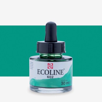 Talens : Ecoline : Sıvı Sulu Boya : 30 ml : Deep Green