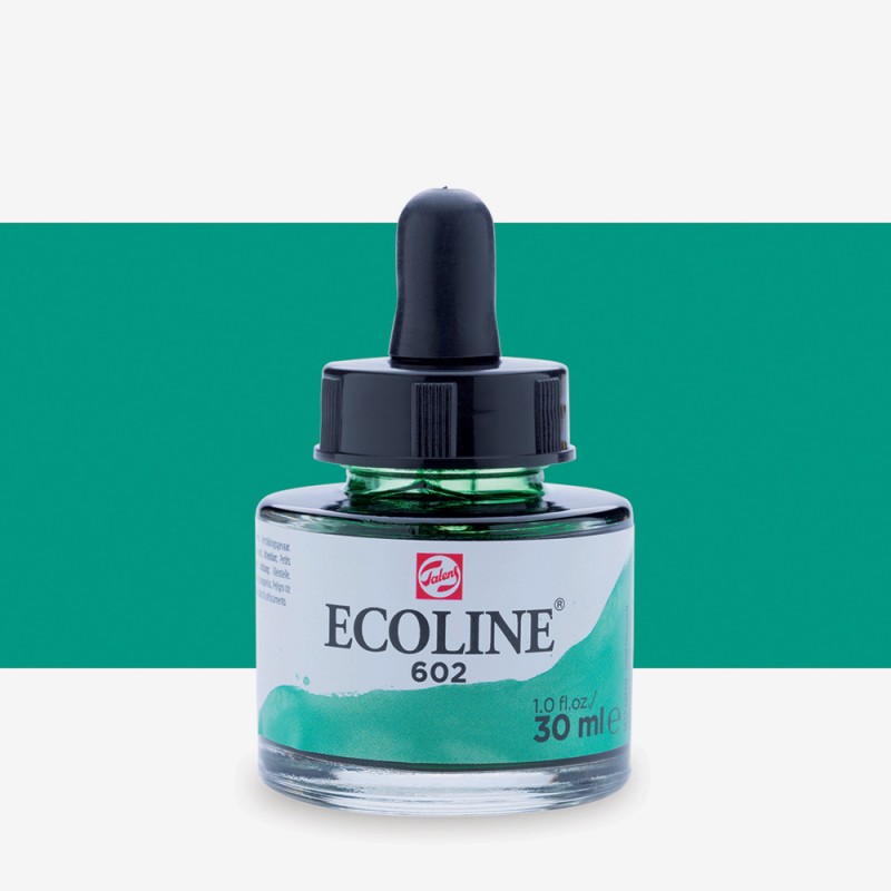 Talens : Ecoline : Sıvı Sulu Boya : 30 ml : Deep Green