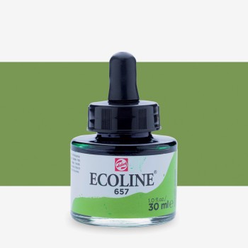 Talens : Ecoline : Sıvı Sulu Boya : 30 ml : Bronze Green