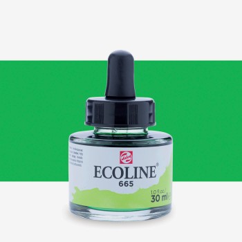 Talens : Ecoline : Sıvı Sulu Boya : 30 ml : Spring Green