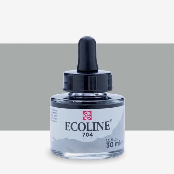Talens : Ecoline : Sıvı Sulu Boya : 30 ml : Grey