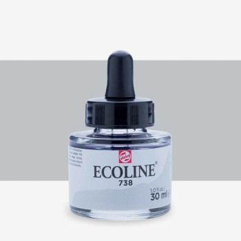 Talens : Ecoline : Sıvı Sulu Boya : 30 ml : Cold Grey Light