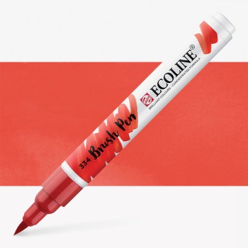 Talens : Ecoline : Fırça Uçlu Kalem : Scarlet
