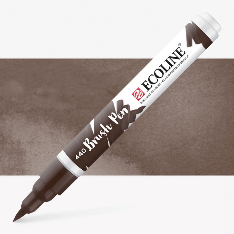 Talens : Ecoline : Fırça Uçlu Kalem : Sepia Deep