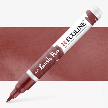 Talens : Ecoline : Fırça Uçlu Kalem : Mahogany