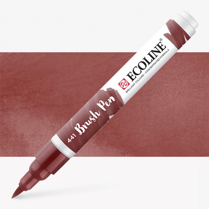 Talens : Ecoline : Fırça Uçlu Kalem : Mahogany