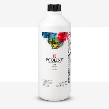 Talens : Ecoline : Sıvı Sulu Boya : 490 ml : White