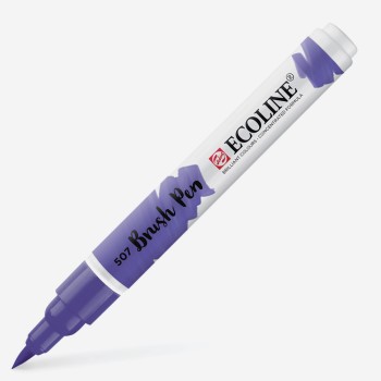 Talens : Ecoline : Fırça Uçlu Kalem : Ultramarine Violet