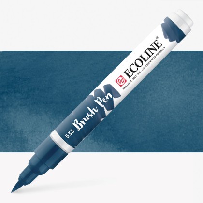 Talens : Ecoline : Fırça Uçlu Kalem : Indigo