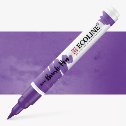Talens : Ecoline : Fırça Uçlu Kalem : Blue Violet