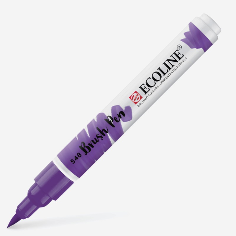 Talens : Ecoline : Fırça Uçlu Kalem : Blue Violet