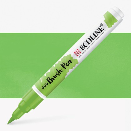 Talens : Ecoline : Fırça Uçlu Kalem : Green
