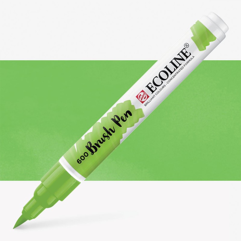 Talens : Ecoline : Fırça Uçlu Kalem : Green