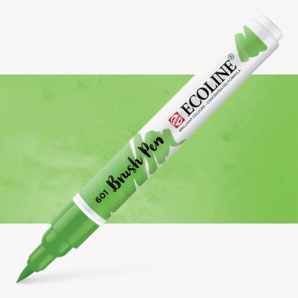 Talens : Ecoline : Fırça Uçlu Kalem : Light Green