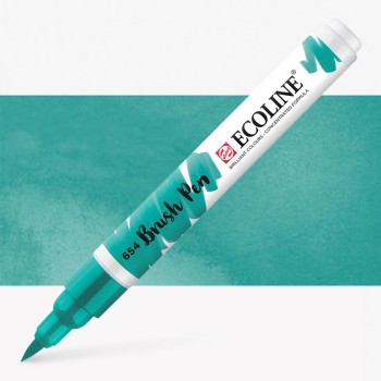 Talens : Ecoline : Fırça Uçlu Kalem : Fir Green