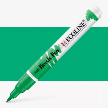 Talens : Ecoline : Fırça Uçlu Kalem : Forest Green