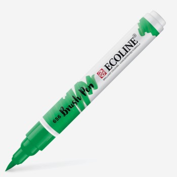 Talens : Ecoline : Fırça Uçlu Kalem : Forest Green