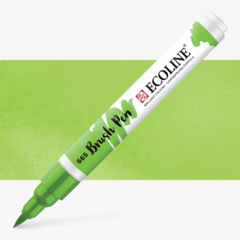 Talens : Ecoline : Fırça Uçlu Kalem : Spring Green
