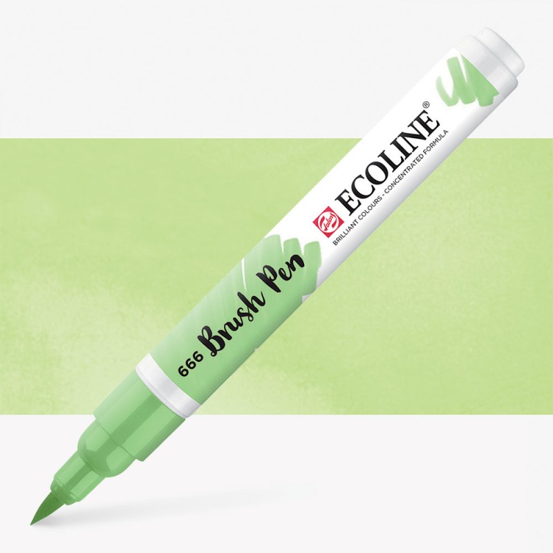 Talens : Ecoline : Fırça Uçlu Kalem : Pastel Green