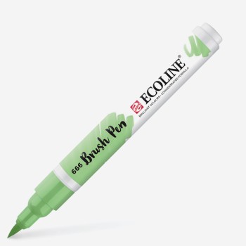 Talens : Ecoline : Fırça Uçlu Kalem : Pastel Green