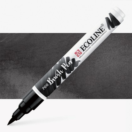 Talens : Ecoline : Fırça Uçlu Kalem : Black