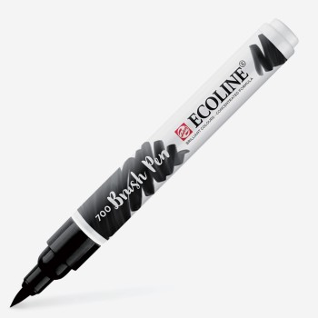 Talens : Ecoline : Fırça Uçlu Kalem : Black