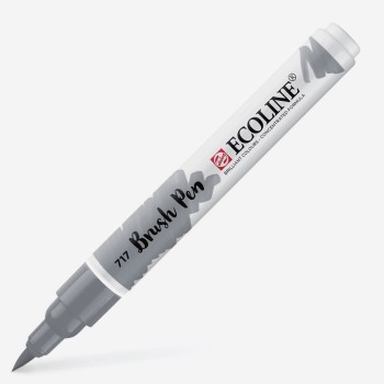 Talens : Ecoline : Fırça Uçlu Kalem : Cold Grey